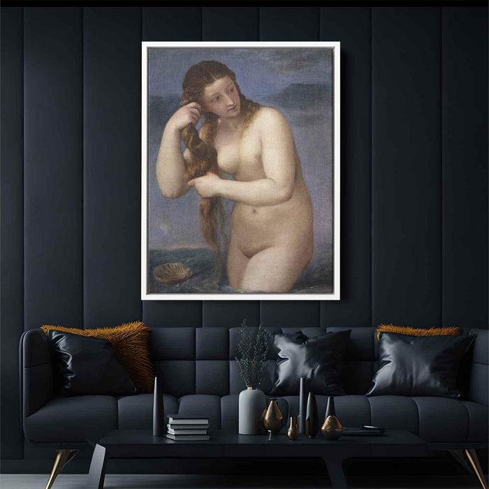 Venus Anadyomene (1520) by Titian - Canvas Artwork