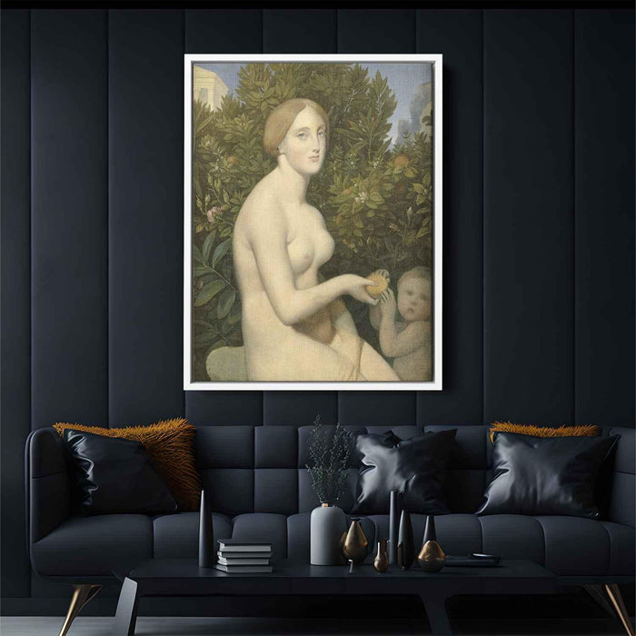 Venus at Paphos by Jean Auguste Dominique Ingres - Canvas Artwork