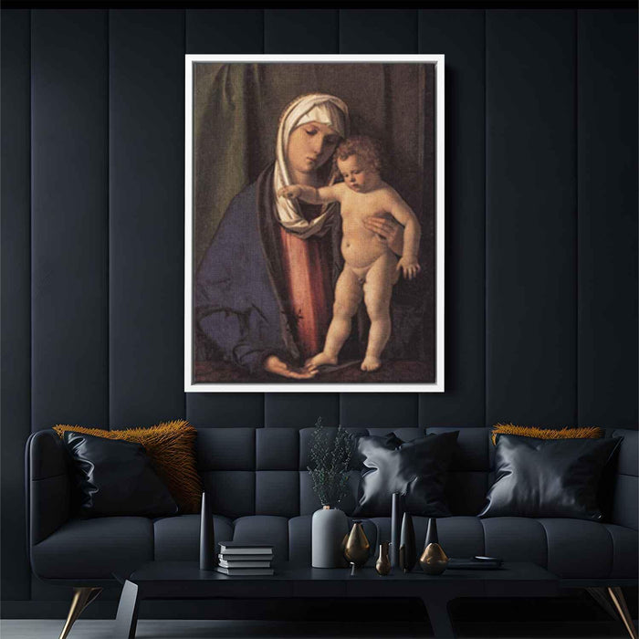 Virgin and Child (1488) by Giovanni Bellini - Canvas Artwork