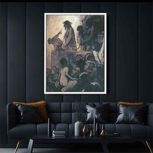 We want Barabbas (Ecce Homo) (1852) by Honore Daumier - Canvas Artwork