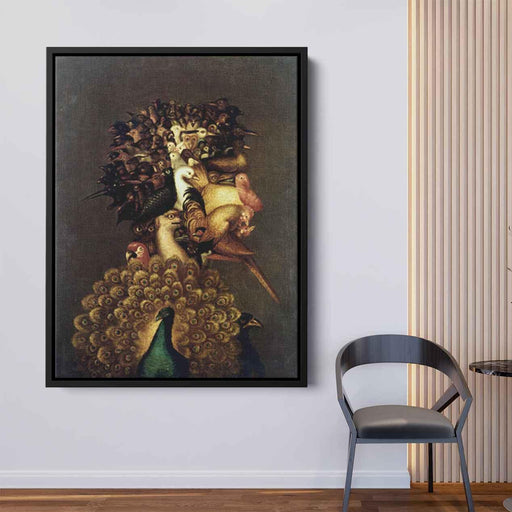 Air (1566) by Giuseppe Arcimboldo - Canvas Artwork