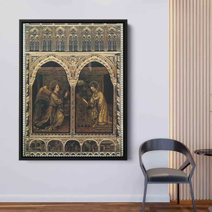 Annunciation (1444) by Jacopo Bellini - Canvas Artwork