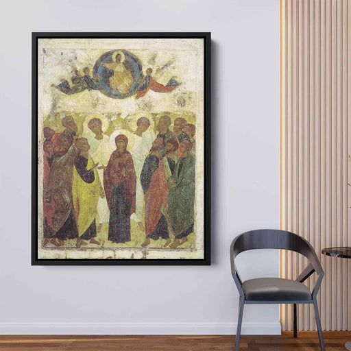 Ascension of Jesus (1408) by Andrei Rublev - Canvas Artwork