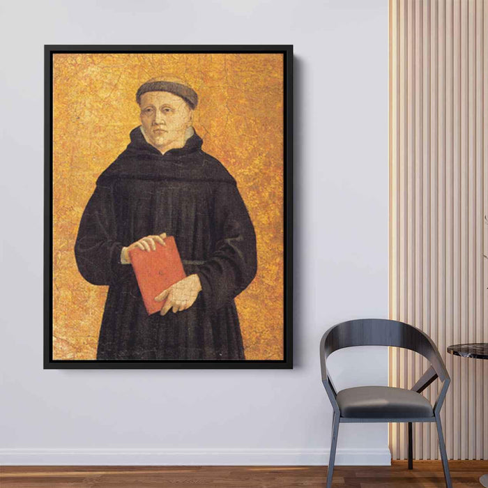 Augustinian Saint (1460) by Piero della Francesca - Canvas Artwork