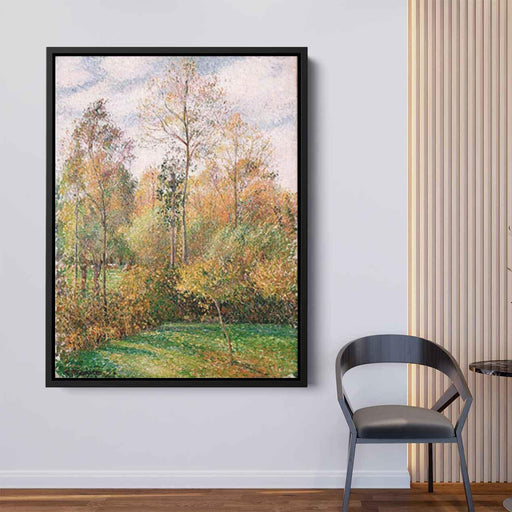 Autumn, Poplars by Camille Pissarro - Canvas Artwork