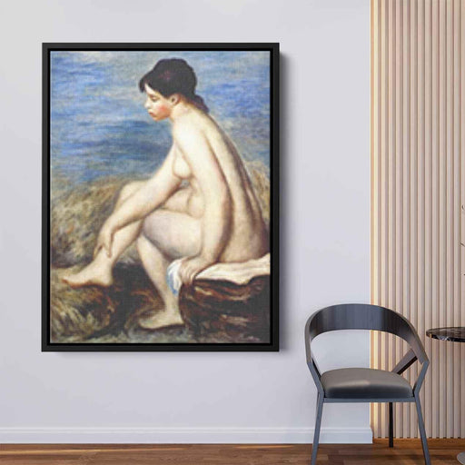 Bather (1893) by Pierre-Auguste Renoir - Canvas Artwork