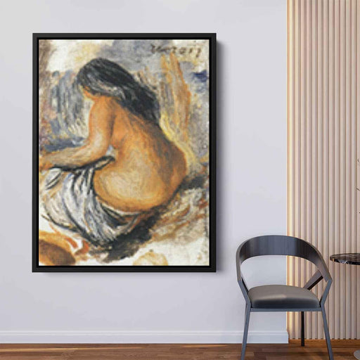 Bather from the Back by Pierre-Auguste Renoir - Canvas Artwork