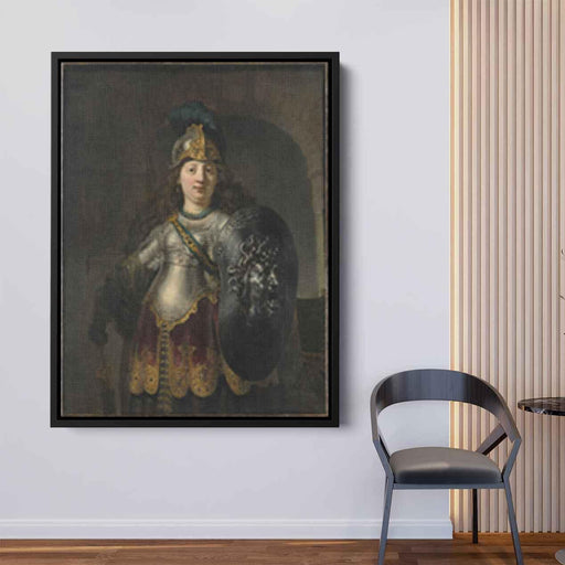 Bellona (1633) by Rembrandt - Canvas Artwork