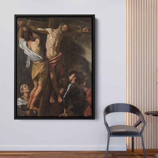 Crucifixion of Saint Andrew (1607) by Caravaggio - Canvas Artwork