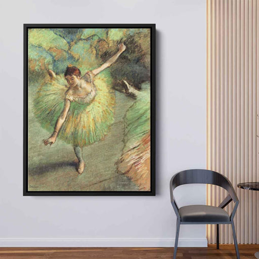 Dancer Tilting (1883) by Edgar Degas - Canvas Artwork