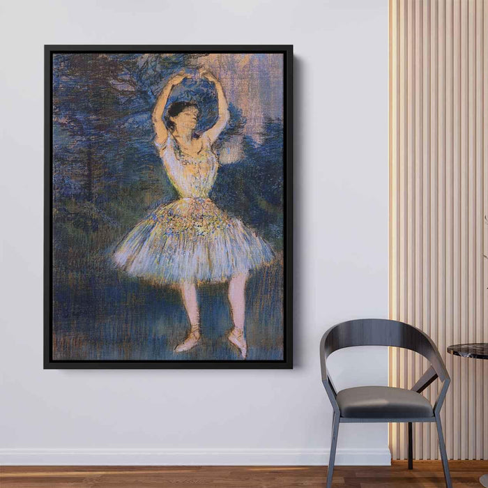 Dancer with Raised Arms (1891) by Edgar Degas - Canvas Artwork