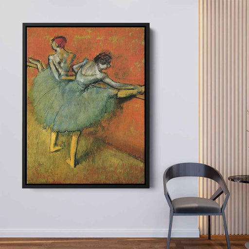 Dancers at the Barre (1905) by Edgar Degas - Canvas Artwork