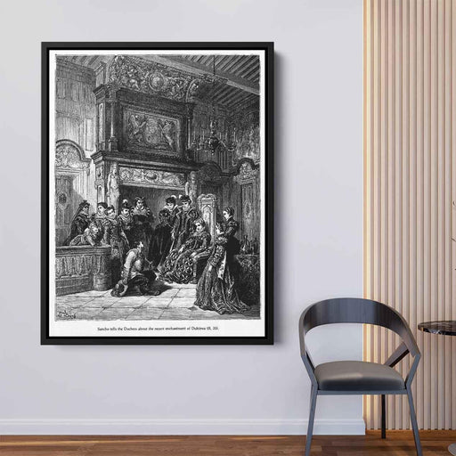 Don Quixote by Gustave Dore - Canvas Artwork