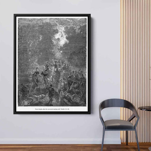 Don Quixote by Gustave Dore - Canvas Artwork