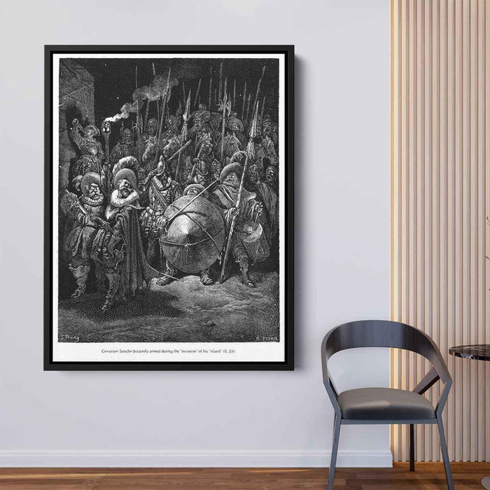 Don Quixote by Gustave Dore - Canvas Artwork