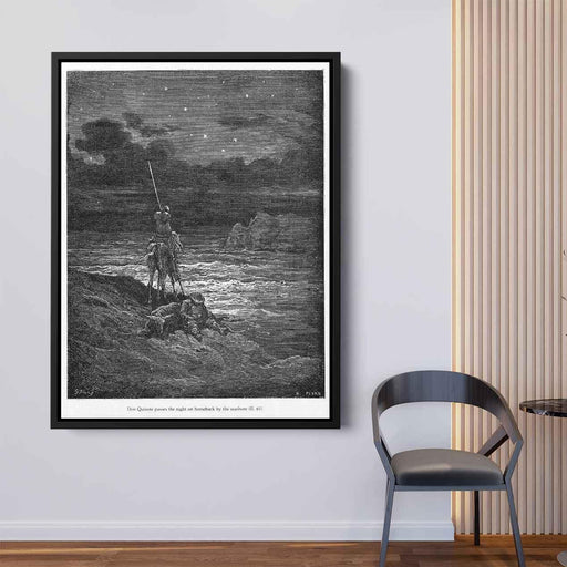 Don Quixote by Gustave Dore - Canvas Artwork