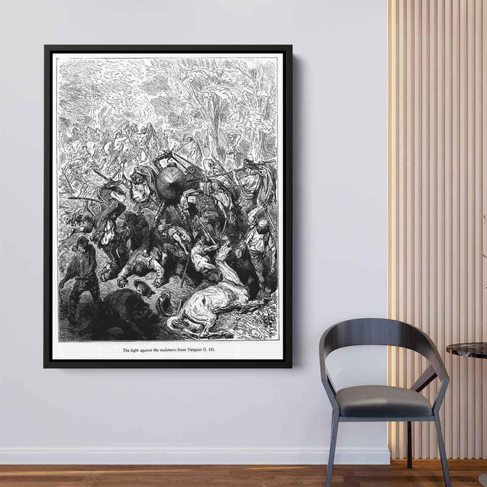 Don Quixote by Gustave Dore - Canvas Artwork