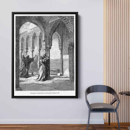 Don Quixote by Gustave Dore - Canvas Artwork