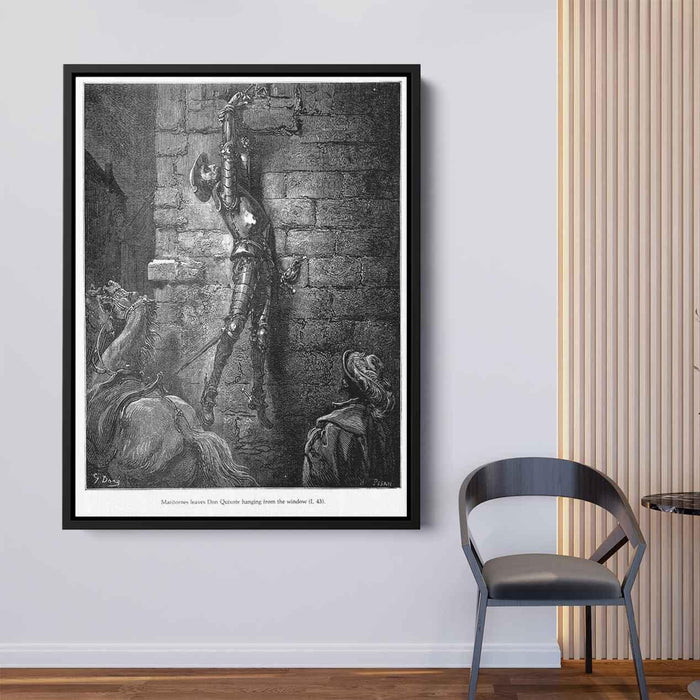 Don Quixote by Gustave Dore - Canvas Artwork