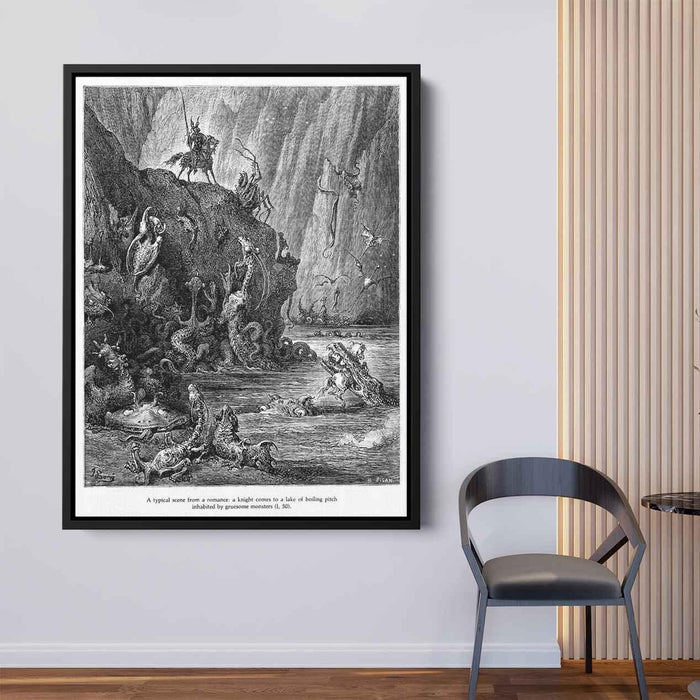 Don Quixote by Gustave Dore - Canvas Artwork