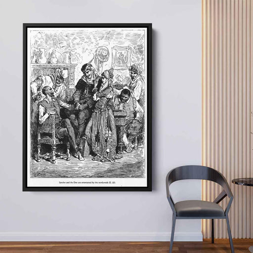 Don Quixote by Gustave Dore - Canvas Artwork