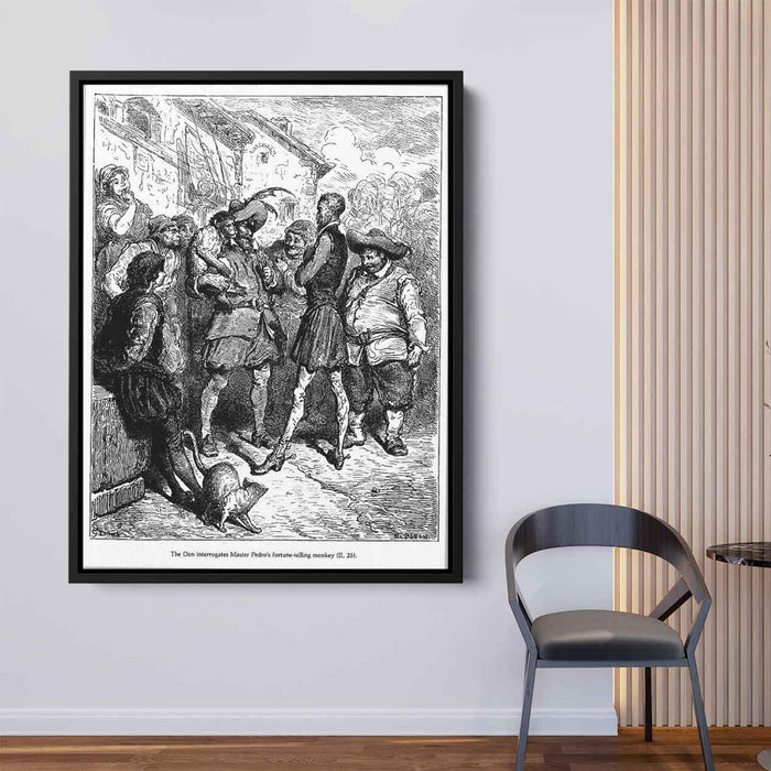 Don Quixote by Gustave Dore - Canvas Artwork