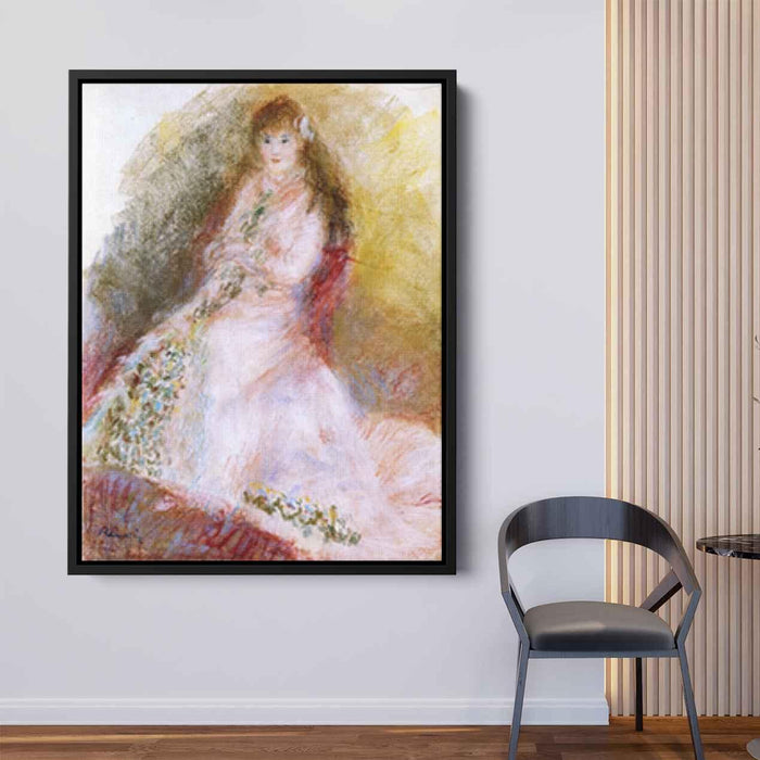 Ellen Andree (1879) by Pierre-Auguste Renoir - Canvas Artwork