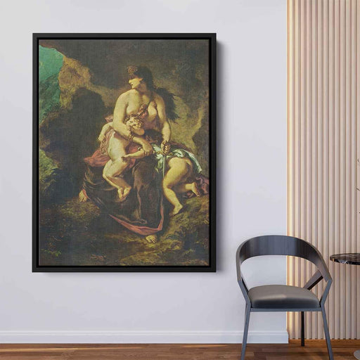 Medea (1838) by Eugene Delacroix - Canvas Artwork