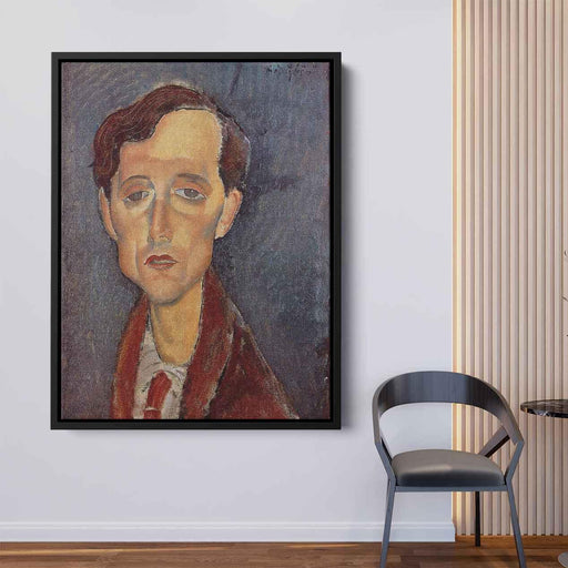 Frans Hellens (1919) by Amedeo Modigliani - Canvas Artwork
