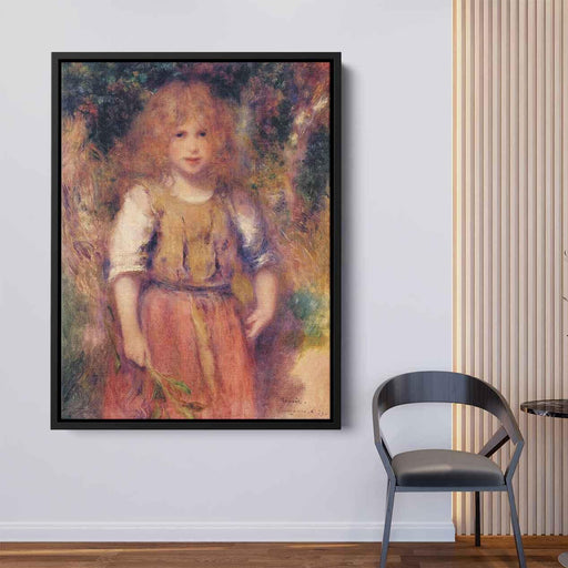 Gypsy Girl (1879) by Pierre-Auguste Renoir - Canvas Artwork