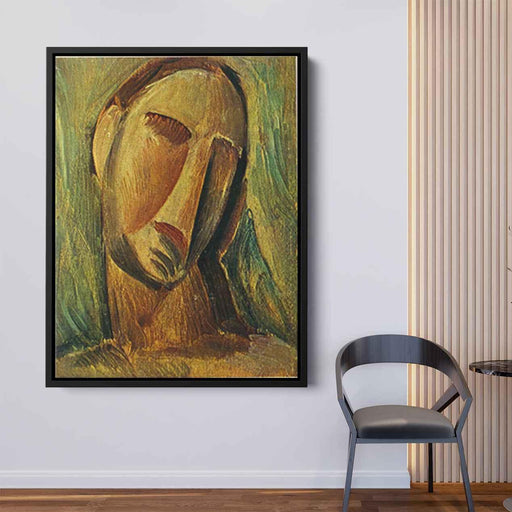 Head of woman (1908) by Pablo Picasso - Canvas Artwork