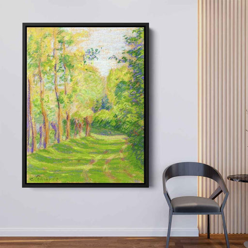 Landscape at Saint Charles by Camille Pissarro - Canvas Artwork