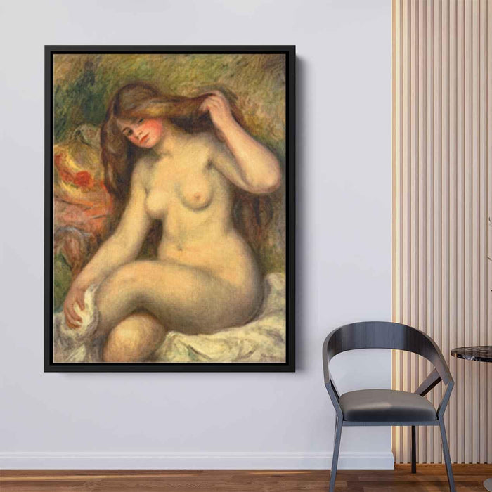 Large Bather with Crossed Legs (1904) by Pierre-Auguste Renoir - Canvas Artwork