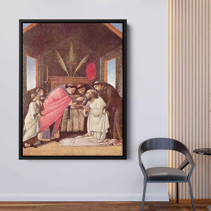 Last Communion of St Jerome (1495) by Sandro Botticelli - Canvas Artwork