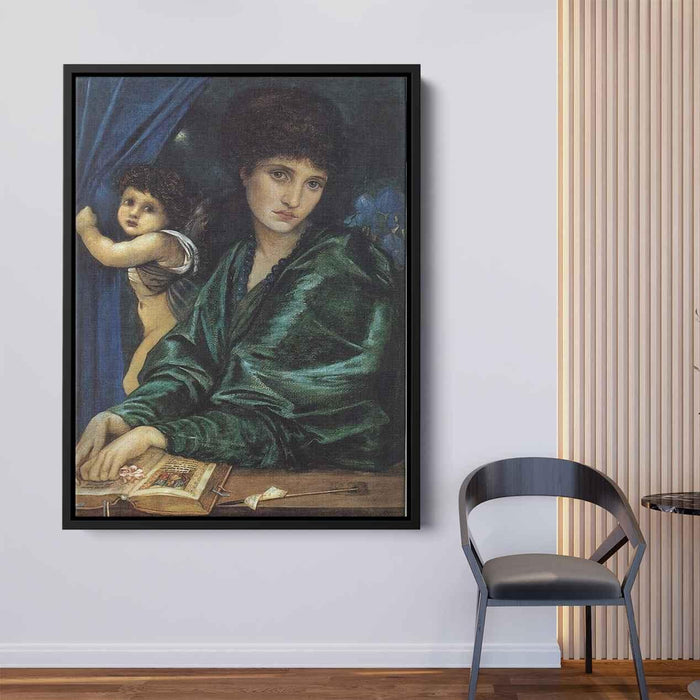 Maria Zambaco (1870) by Edward Burne-Jones - Canvas Artwork