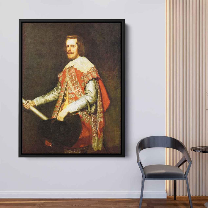 Philip IV, King of Spain by Diego Velazquez - Canvas Artwork