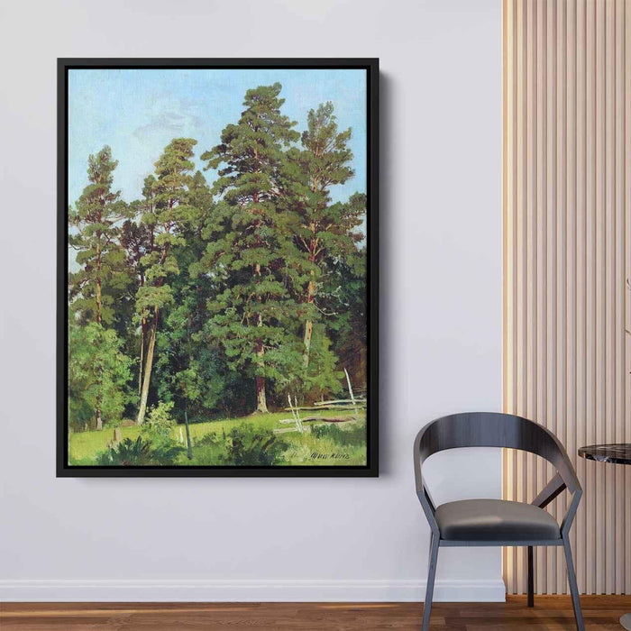 Pine forest by Ivan Shishkin - Canvas Artwork