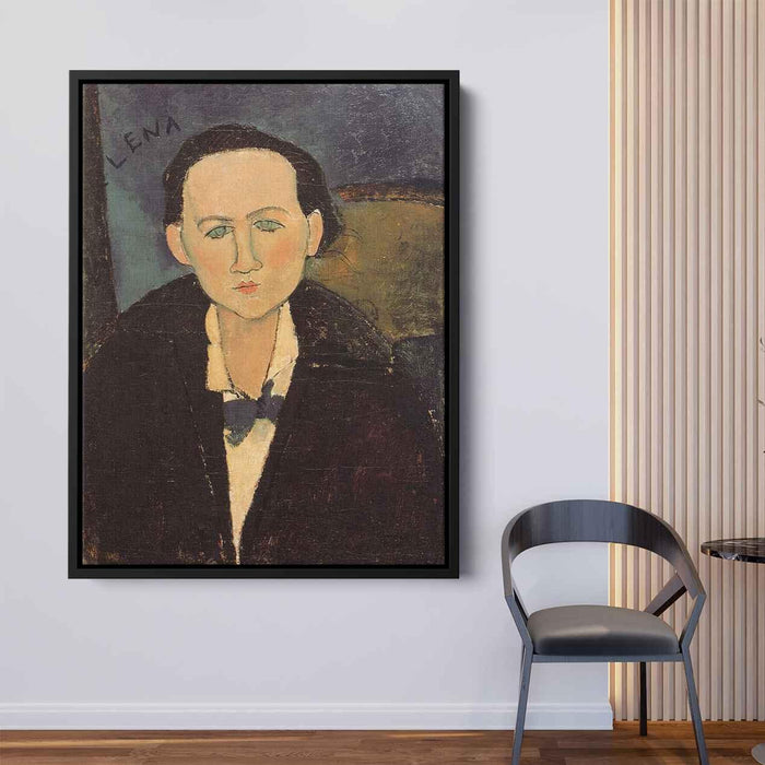 Portrait of Elena Pavlowski (1917) by Amedeo Modigliani - Canvas Artwork