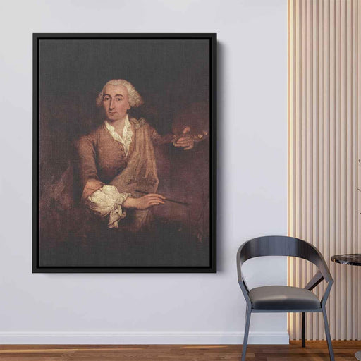 Portrait of Francesco Guardi (1760) by Pietro Longhi - Canvas Artwork