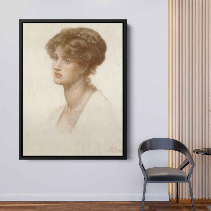 Portrait of Mrs. William J. Stillman (1869) by Dante Gabriel Rossetti - Canvas Artwork