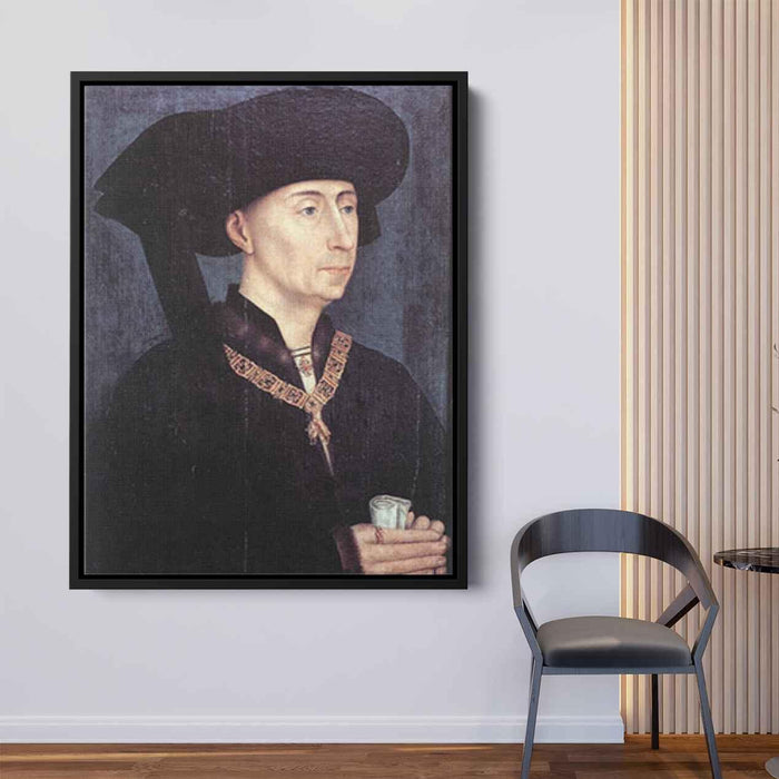 Portrait of Philippe le Bon (1450) by Rogier van der Weyden - Canvas Artwork