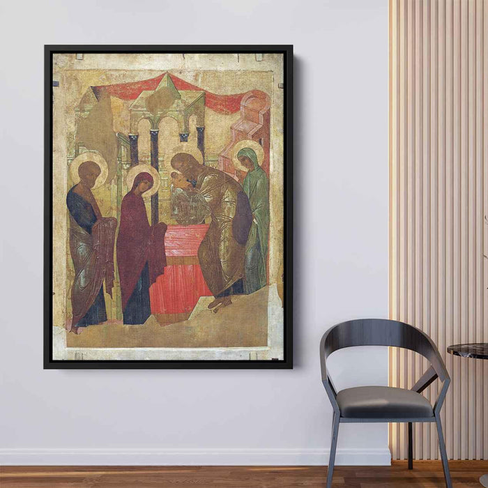 Presentation of Jesus at the Temple (1408) by Andrei Rublev - Canvas Artwork
