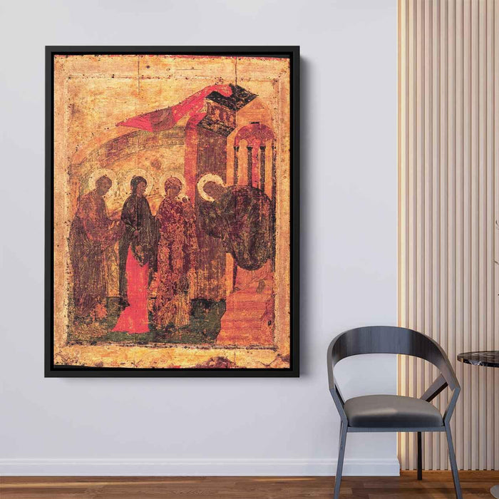 Presentation of Jesus at the Temple (1410) by Andrei Rublev - Canvas Artwork