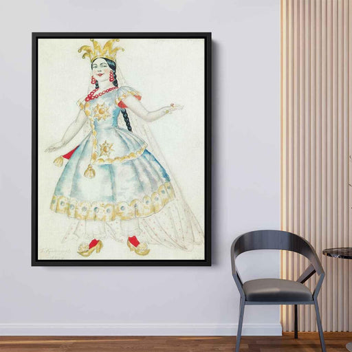 Princess Anfisa (1924) by Boris Kustodiev - Canvas Artwork