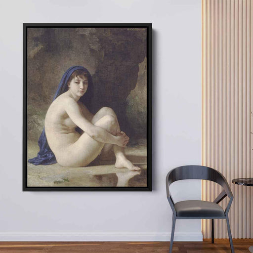 Seated Nude (1884) by William-Adolphe Bouguereau - Canvas Artwork