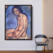 Seated nude (1909) by Amedeo Modigliani - Canvas Artwork