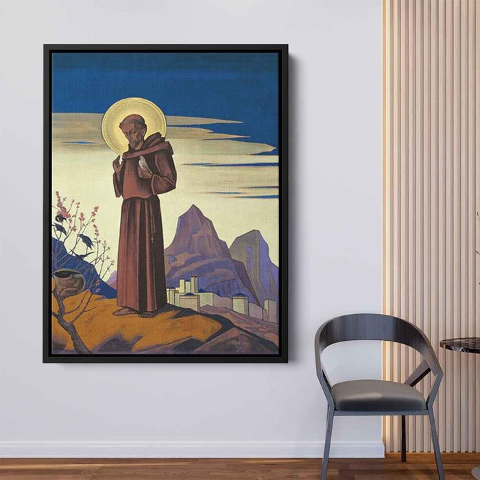 St. Francis (1931) by Nicholas Roerich - Canvas Artwork