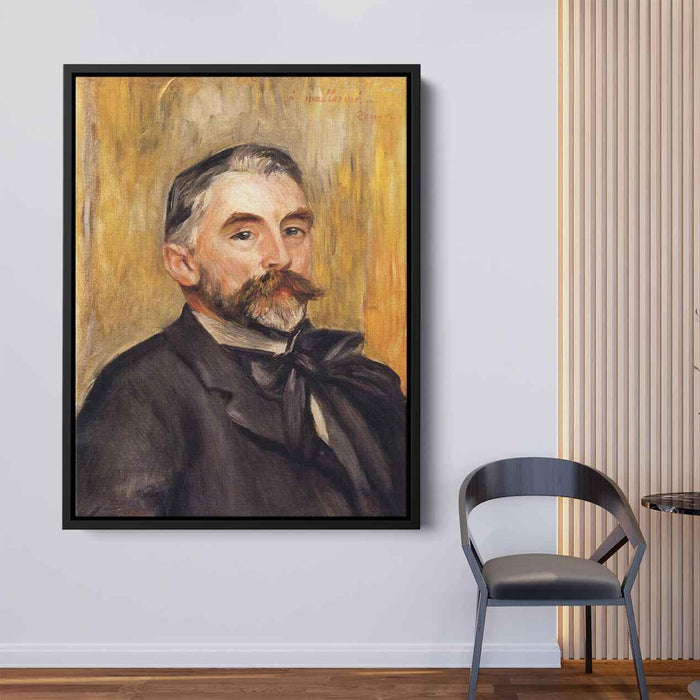 Stephane Mallarme (1892) by Pierre-Auguste Renoir - Canvas Artwork