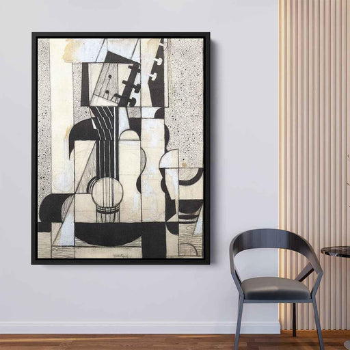 Still Life with Guitar (1913) by Juan Gris - Canvas Artwork