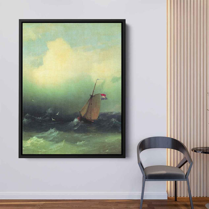Storm at Sea (1847) by Ivan Aivazovsky - Canvas Artwork